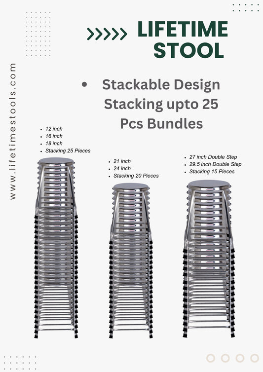 Why Stackable Stools Are the Smartest Buy for Small Spaces in India - Lifetime Stool