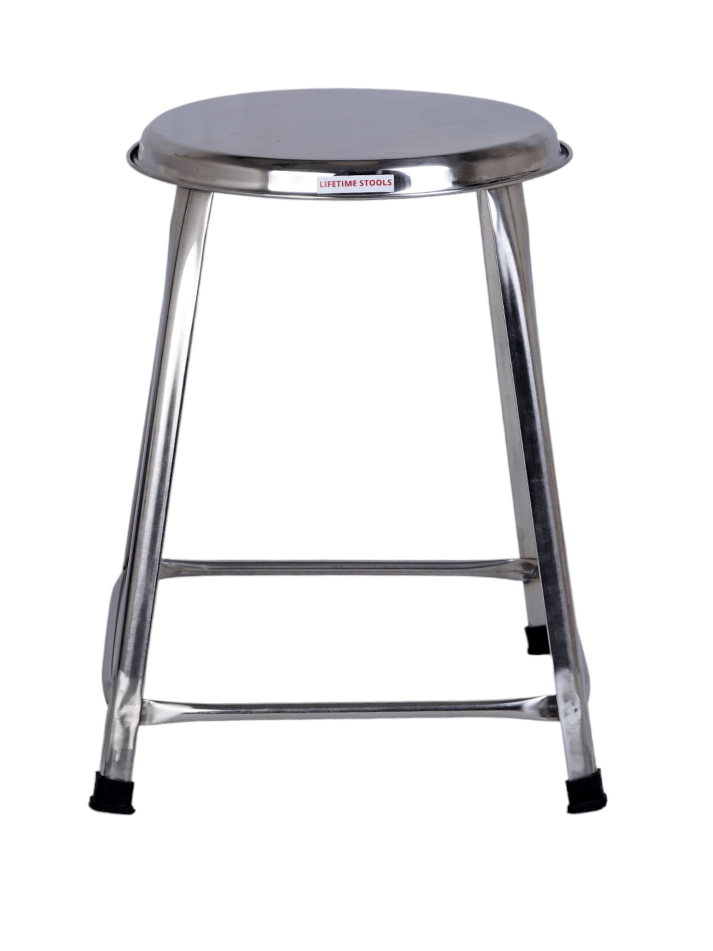 16 Inch Stainless Steel Stool | Heavy Duty SS Stool | Stackable Industrial Stool - Lifetime Stool