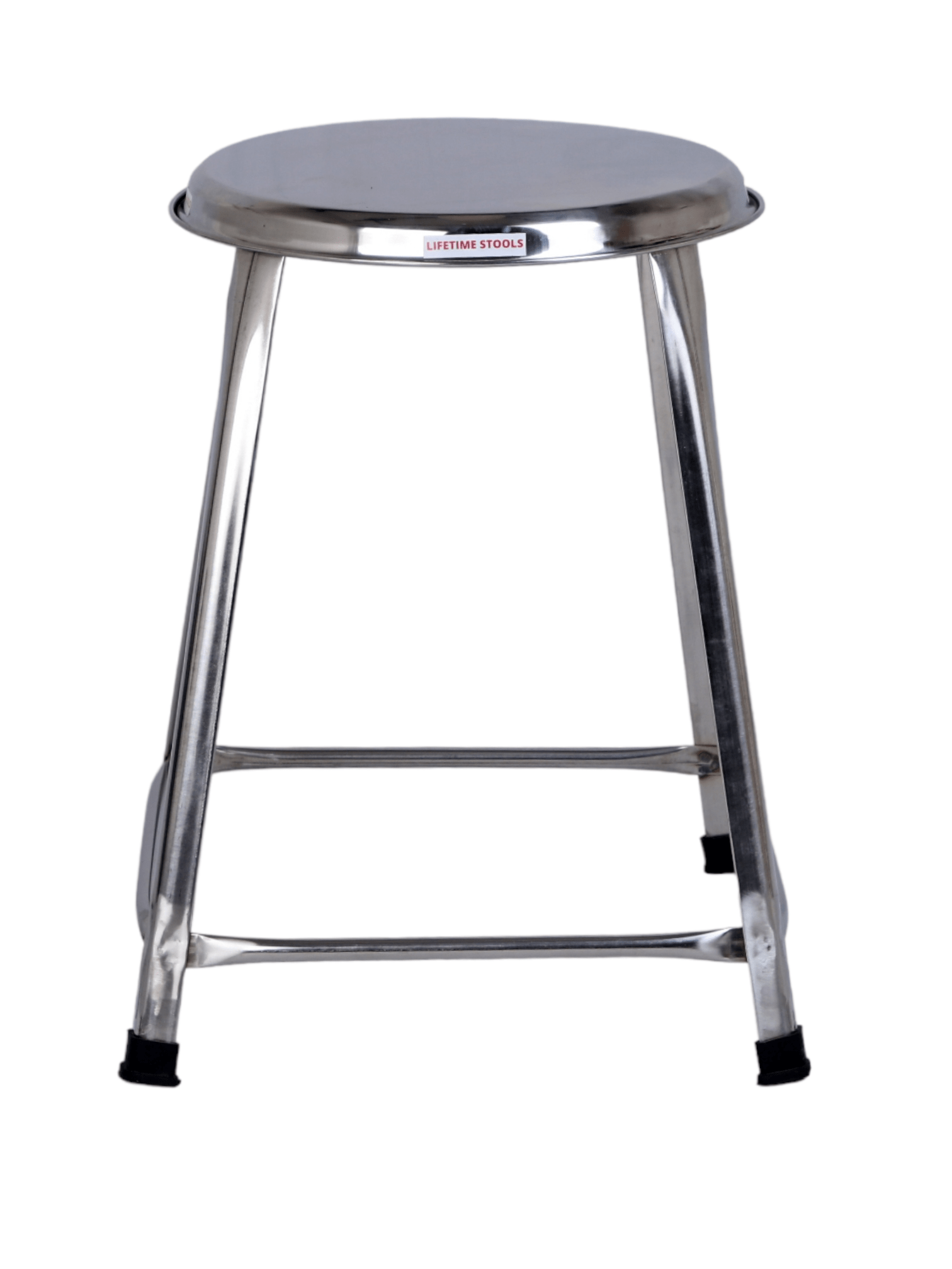 16 Inch Stainless Steel Stool | Heavy Duty SS Stool | Stackable Industrial Stool - Lifetime Stool