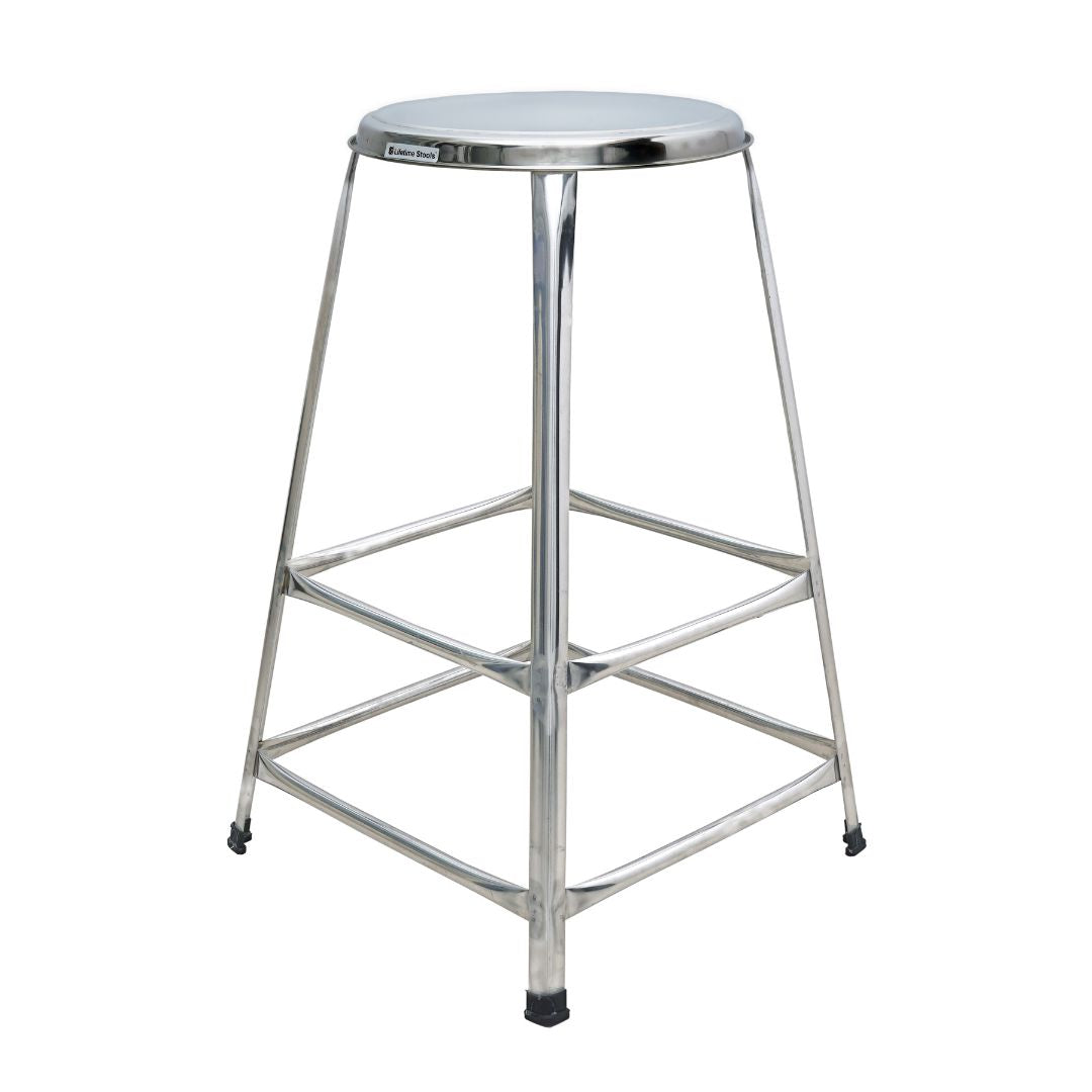 2.5 foot (29.5 inch) Stackable Double Step Steel Stool
