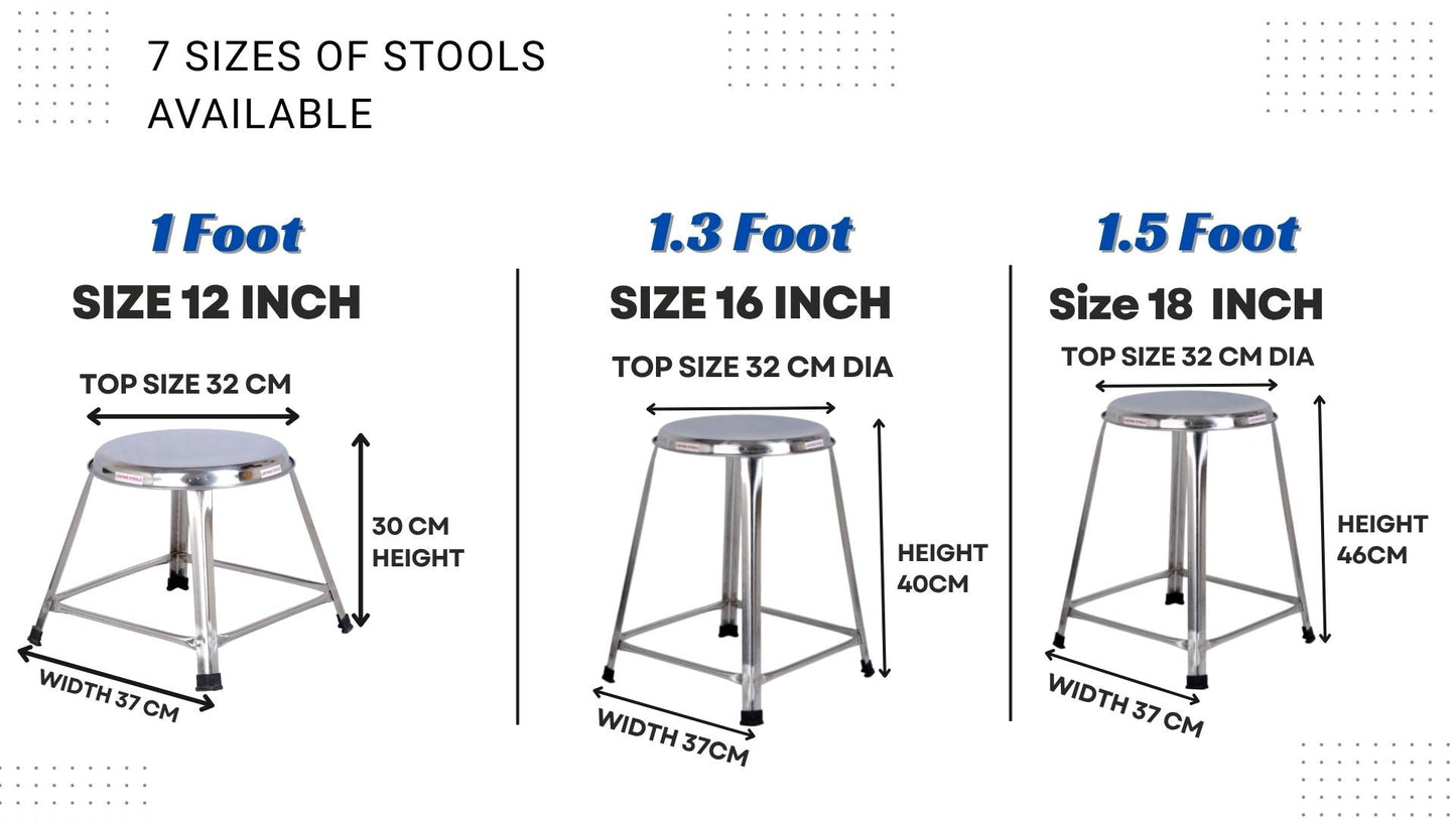 7 Sizes of Stools to Choose From Based on Your Needs - Lifetime Stool