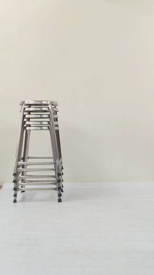 2 Feet (24 inch) Stackable Steel Stool